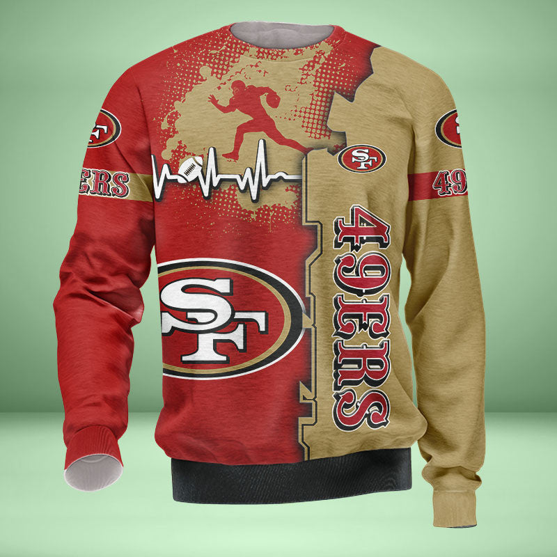 San Francisco 49ers 3d Over Print Clothing 5533