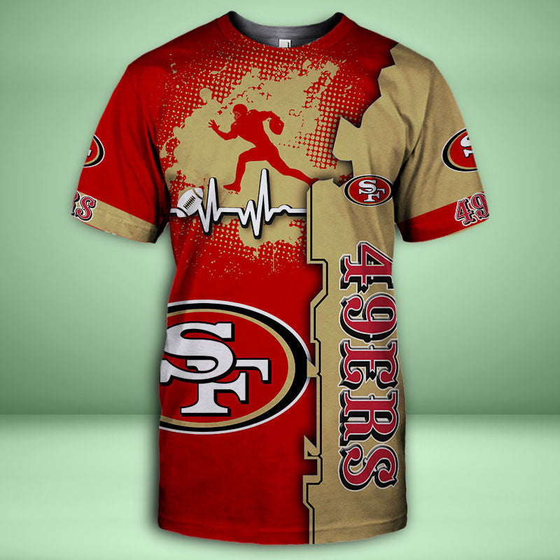 San Francisco 49ers 3d Over Print Clothing 5533