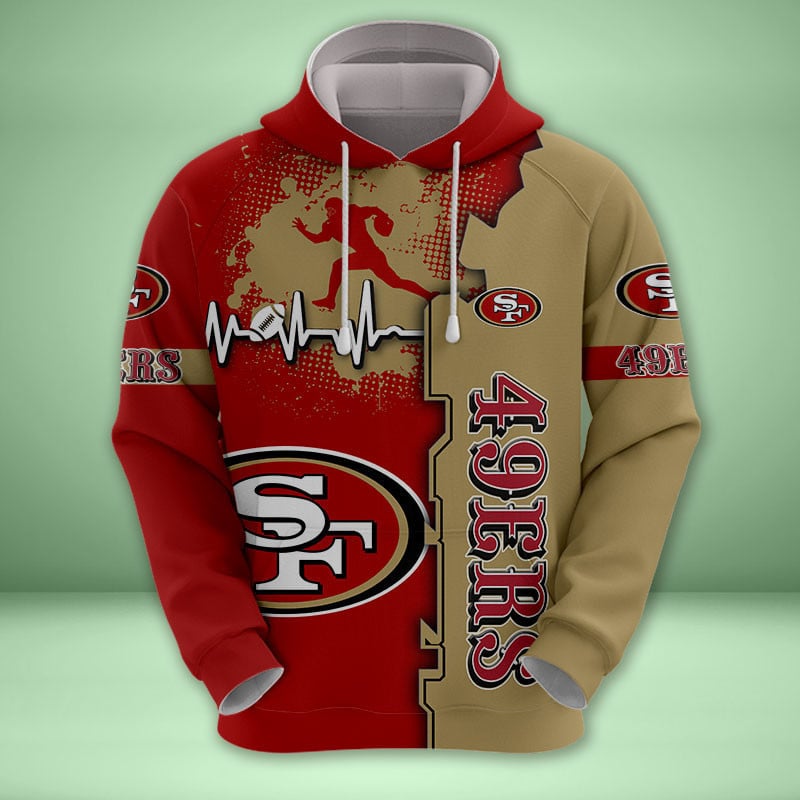 San Francisco 49ers 3d Over Print Clothing 5533