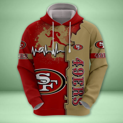 San Francisco 49ers 3d Over Print Clothing 5533
