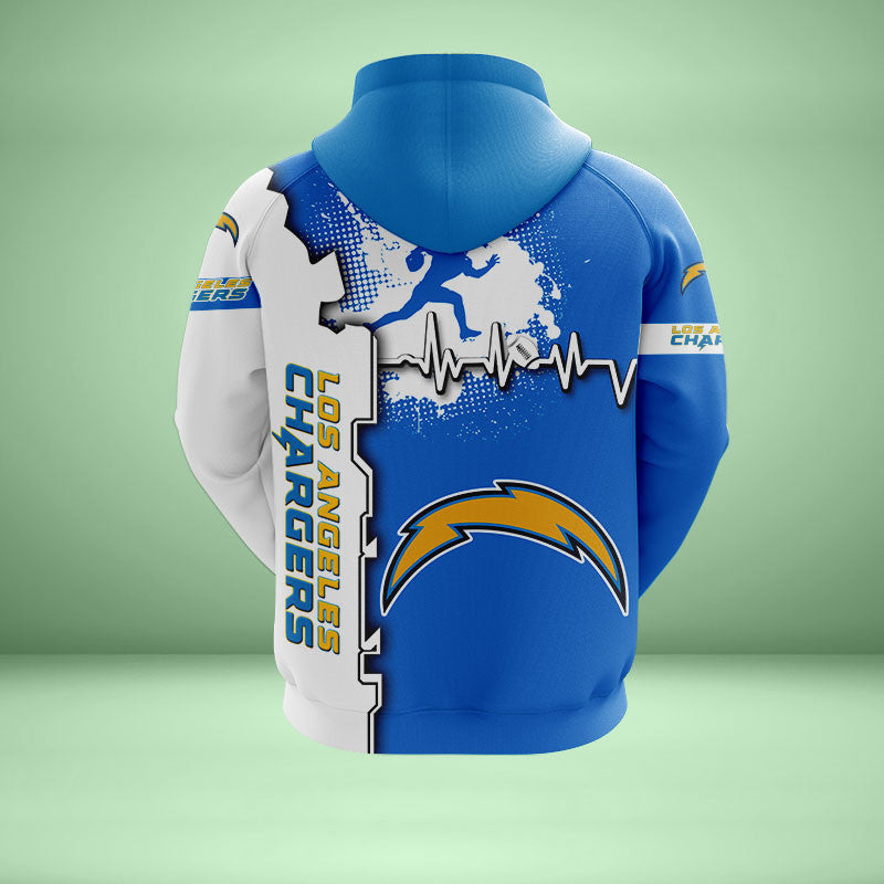 Los Angeles Chargers 3d Over Print Clothing 5522