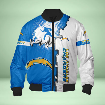 Los Angeles Chargers 3d Over Print Clothing 5522