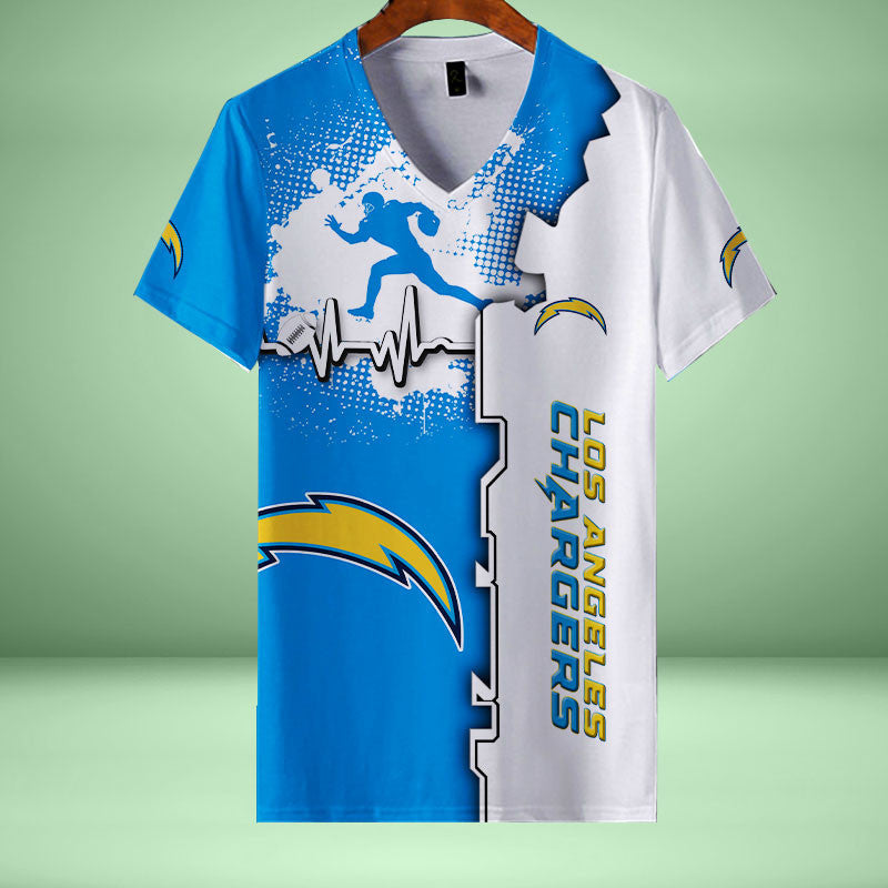 Los Angeles Chargers 3d Over Print Clothing 5522