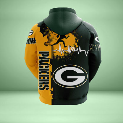 Green Bay Packers 3d Over Print Clothing 5517