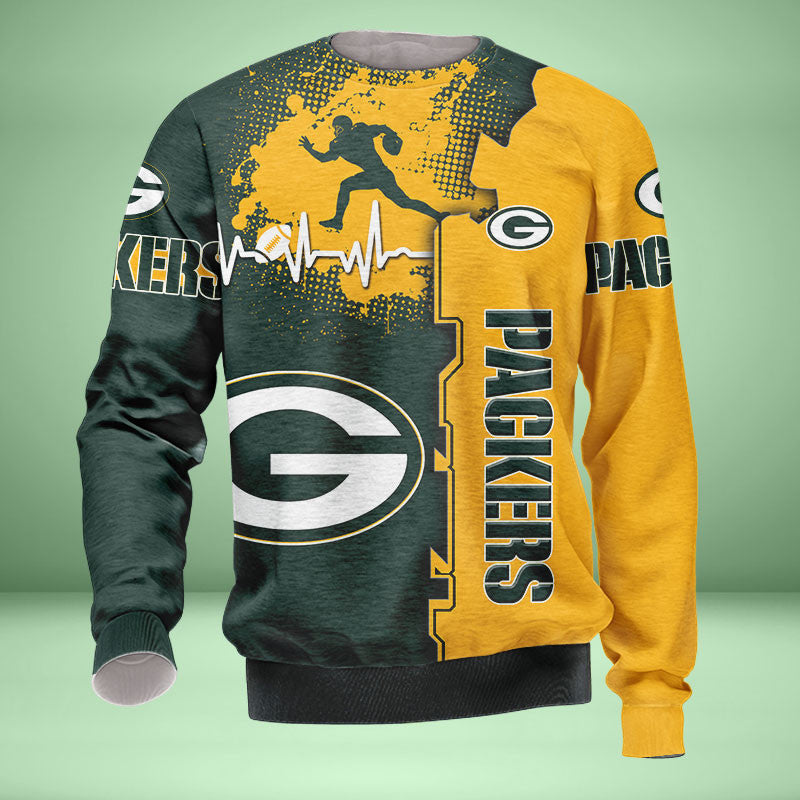 Green Bay Packers 3d Over Print Clothing 5517