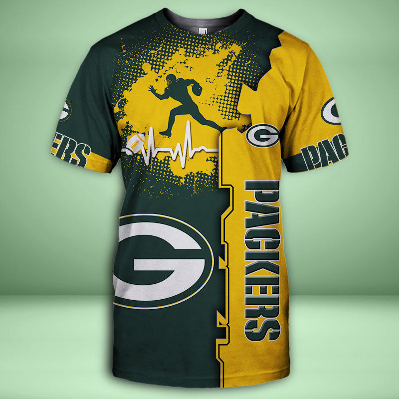 Green Bay Packers 3d Over Print Clothing 5517