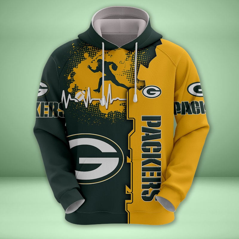 Green Bay Packers 3d Over Print Clothing 5517