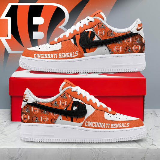 Cincinnati Bengals | Premium Gridiron Classic Low Top Shoes Nth1