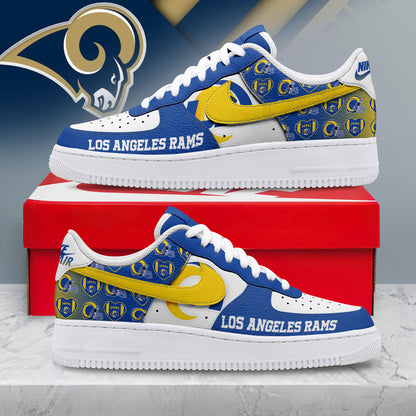 Los Angeles Rams | Premium Gridiron Classic Low Top Shoes Nth1