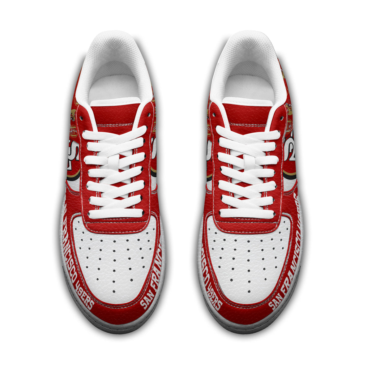San Francisco 49ers | Premium Gridiron Classic Low Top Shoes Nth23