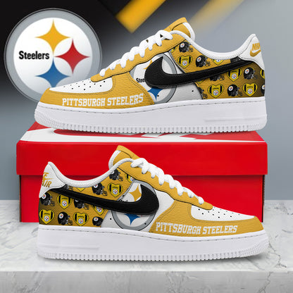 Pittsburgh Steelers | Premium Gridiron Classic Low Top Shoes Nth1