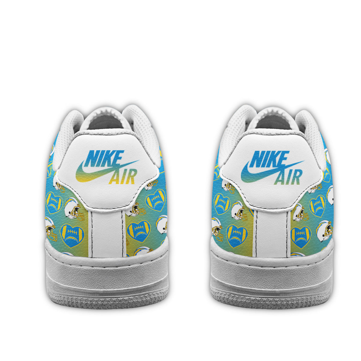 Los Angeles Chargers | Premium Gridiron Classic Low Top Shoes Nth22