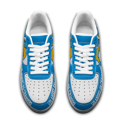 Los Angeles Chargers | Premium Gridiron Classic Low Top Shoes Nth22