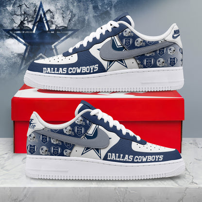 Dallas Cowboys | Premium Gridiron Classic Low Top Shoes Nth1