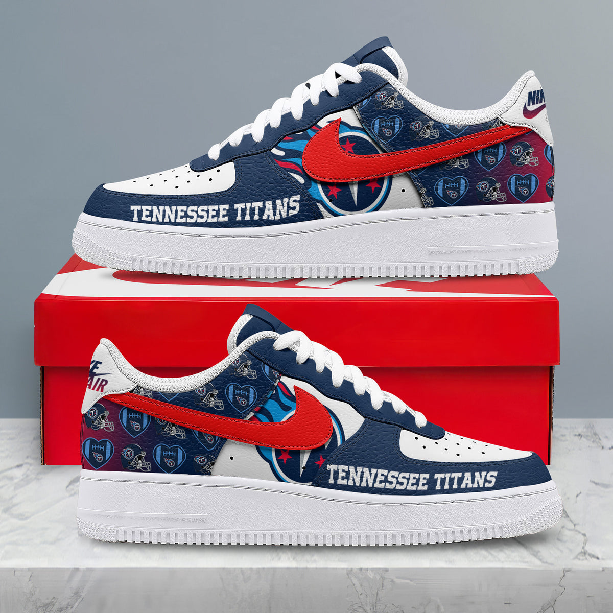 Tennessee Titans | Premium Gridiron Classic Low Top Shoes Nth18