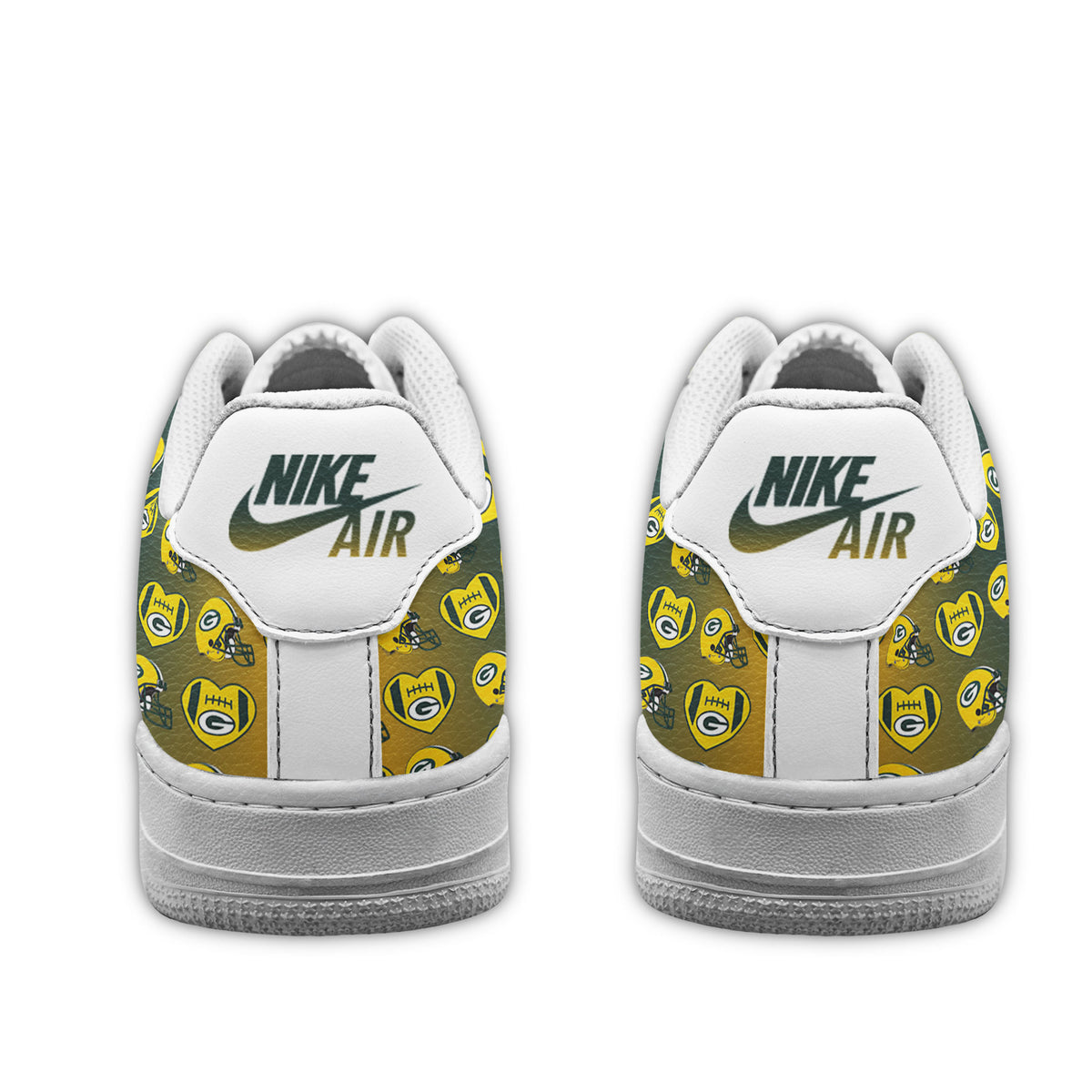 Green Bay Packers | Premium Gridiron Classic Low Top Shoes Nth13