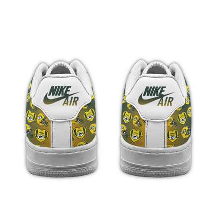 Green Bay Packers | Premium Gridiron Classic Low Top Shoes Nth13