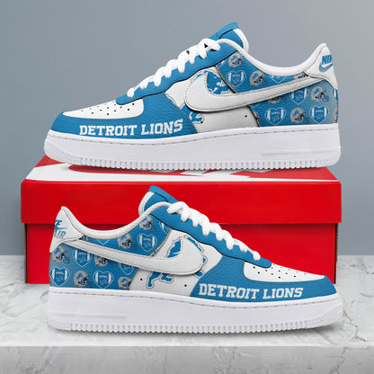 Detroit Lions | Premium Gridiron Classic Low Top Shoes Nth14