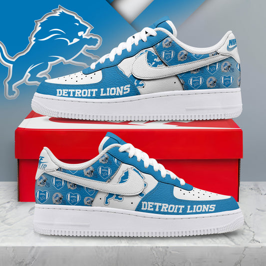 Detroit Lions | Premium Gridiron Classic Low Top Shoes Nth14
