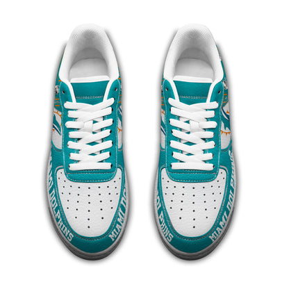Miami Dolphins | Premium Gridiron Classic Low Top Shoes Nth12