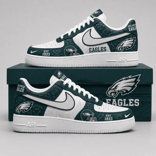 Philadelphia Eagles | Premium Game Ready Fan Low Top Shoes - Va35222