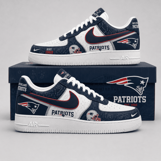 New England Patriots | Premium Game Ready Fan Low Top Shoes - Va35224