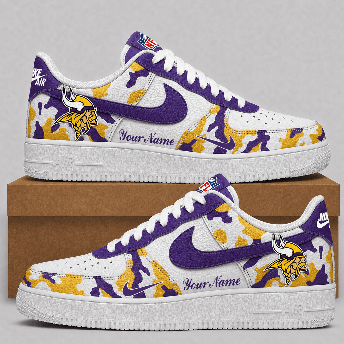 Minnesota Vikings | Premium Team Low Top Shoes VA933