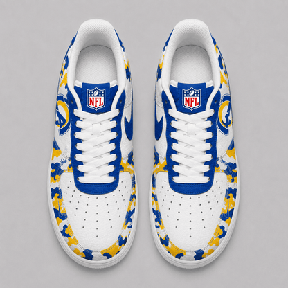 Los Angeles Rams | Premium Team Low Top Shoes VA929