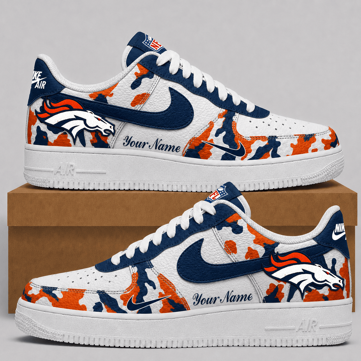 Denver Broncos | Premium Team Low Top Shoes VA928