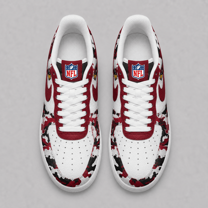 Arizona Cardinals | Premium Team Camo Low Top Shoes