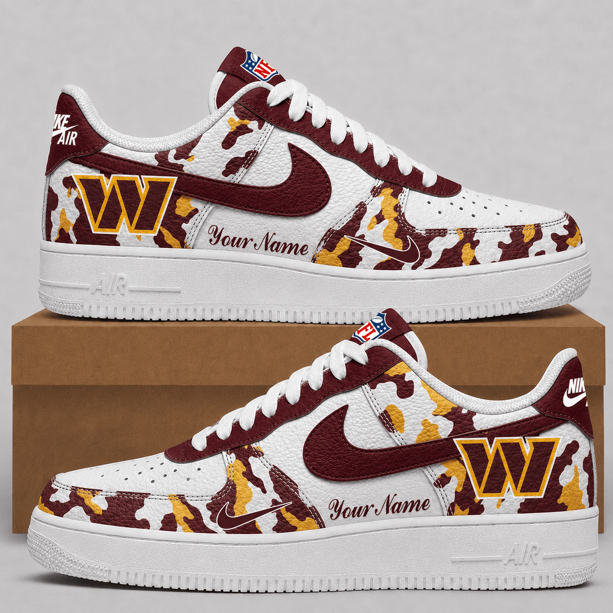 Washington Commanders | Premium Team Low Top Shoes VA925