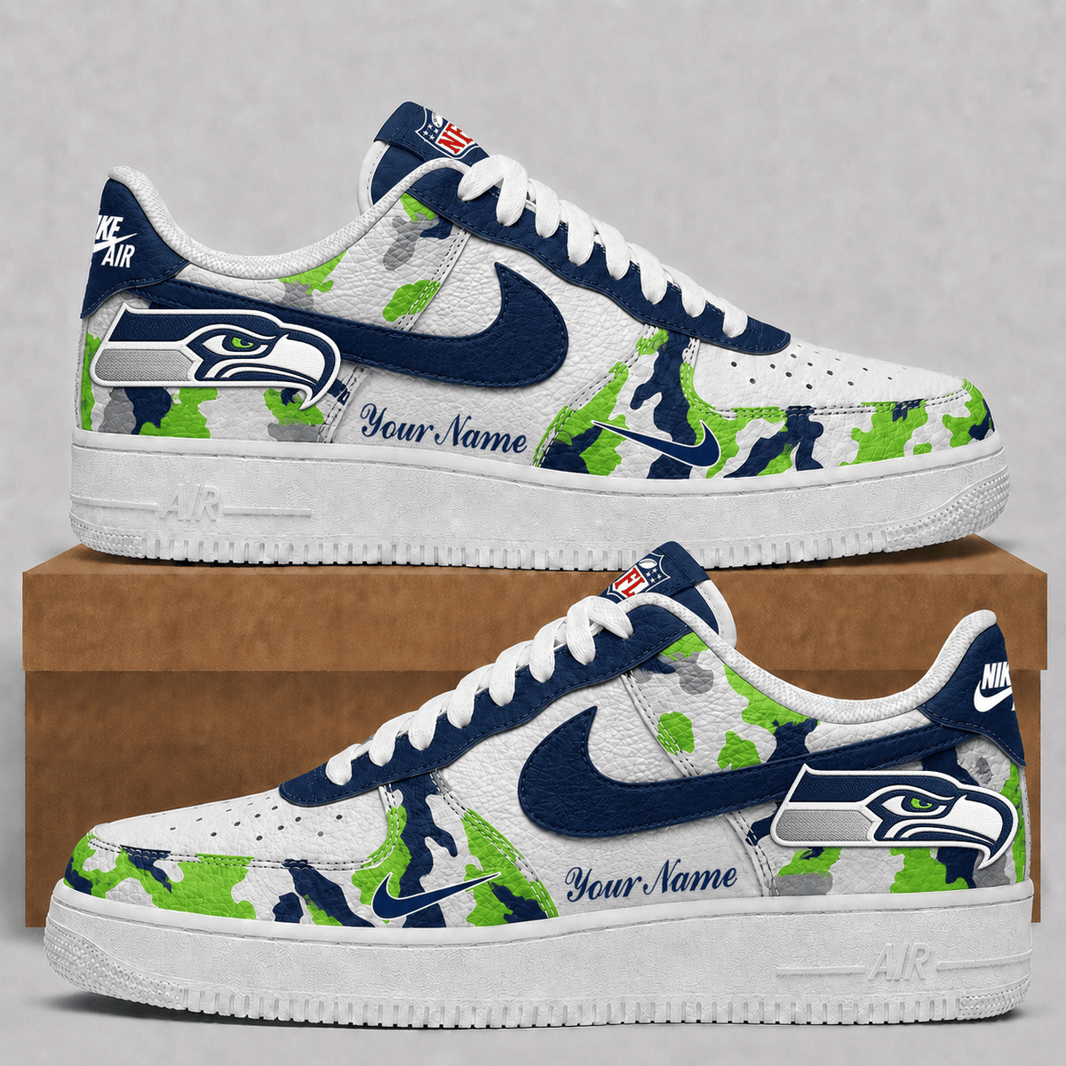 Seattle Seahawks | Premium Team Low Top Shoes VA916