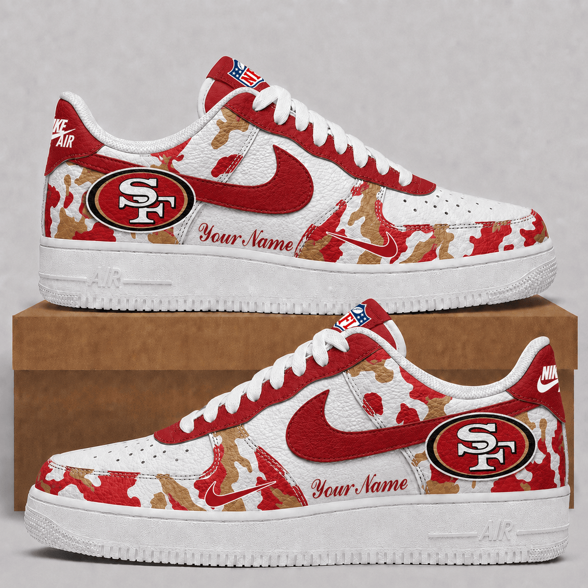 San Francisco 49ers | Premium Team Low Top Shoes VA923