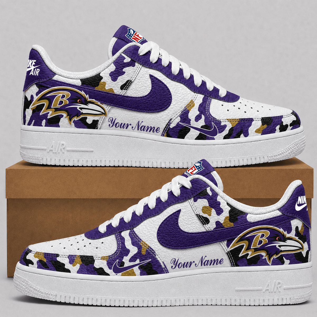 Baltimore Ravens | Premium Team Low Top Shoes VA920