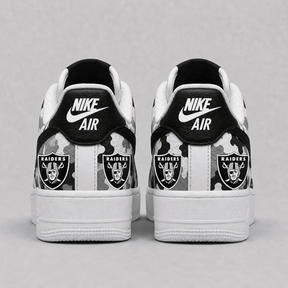 Las Vegas Raiders | Premium Team Low Top Shoes VA918