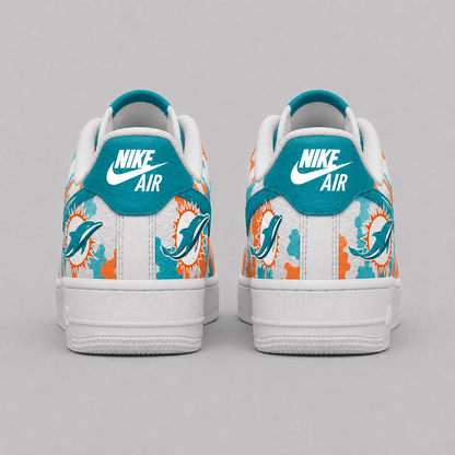 Miami Dolphins | Premium Team Camo Low Top Shoes