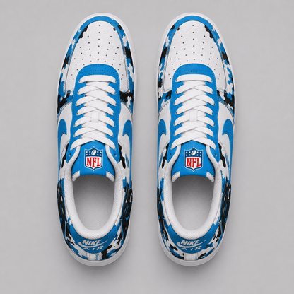 Carolina Panthers | Premium Team Camo Low Top Shoes