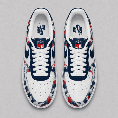 New England Patriots | Premium Team Camo Low Top Shoes