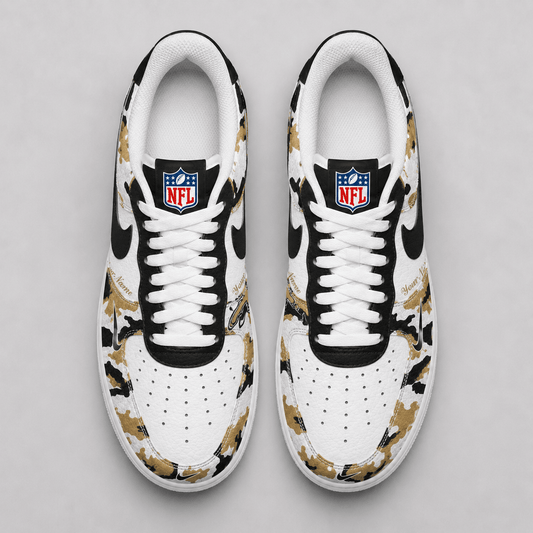 New Orleans Saints | Premium Team Camo Low Top Shoes