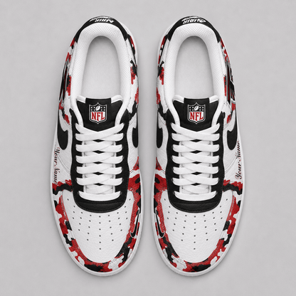 Atlanta Falcons | Premium Team Camo Low Top Shoes