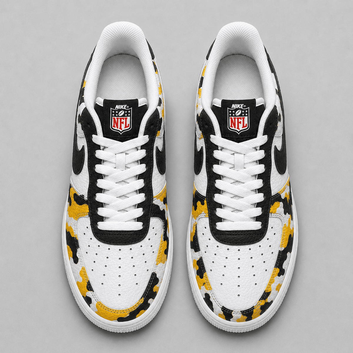 Pittsburgh Steelers | Premium Team Camo Low Top Shoes
