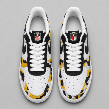 Pittsburgh Steelers | Premium Team Camo Low Top Shoes