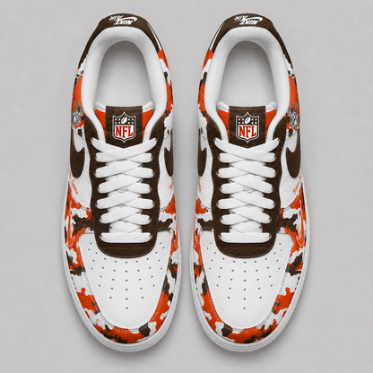 Cleveland Browns | Premium Team Camo Low Top Shoes