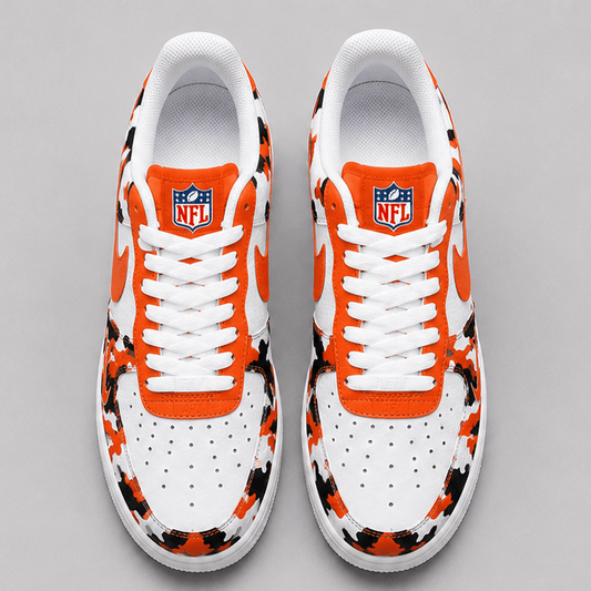 Cincinnati Bengals | Premium Team Camo Low Top Shoes