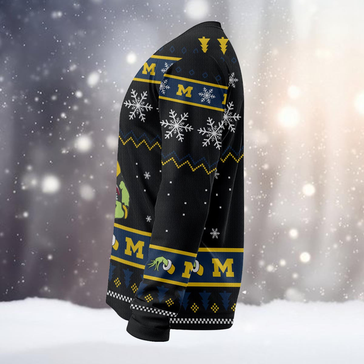 Michigan Wolverines Custom Chrismas Ugly Sweater
