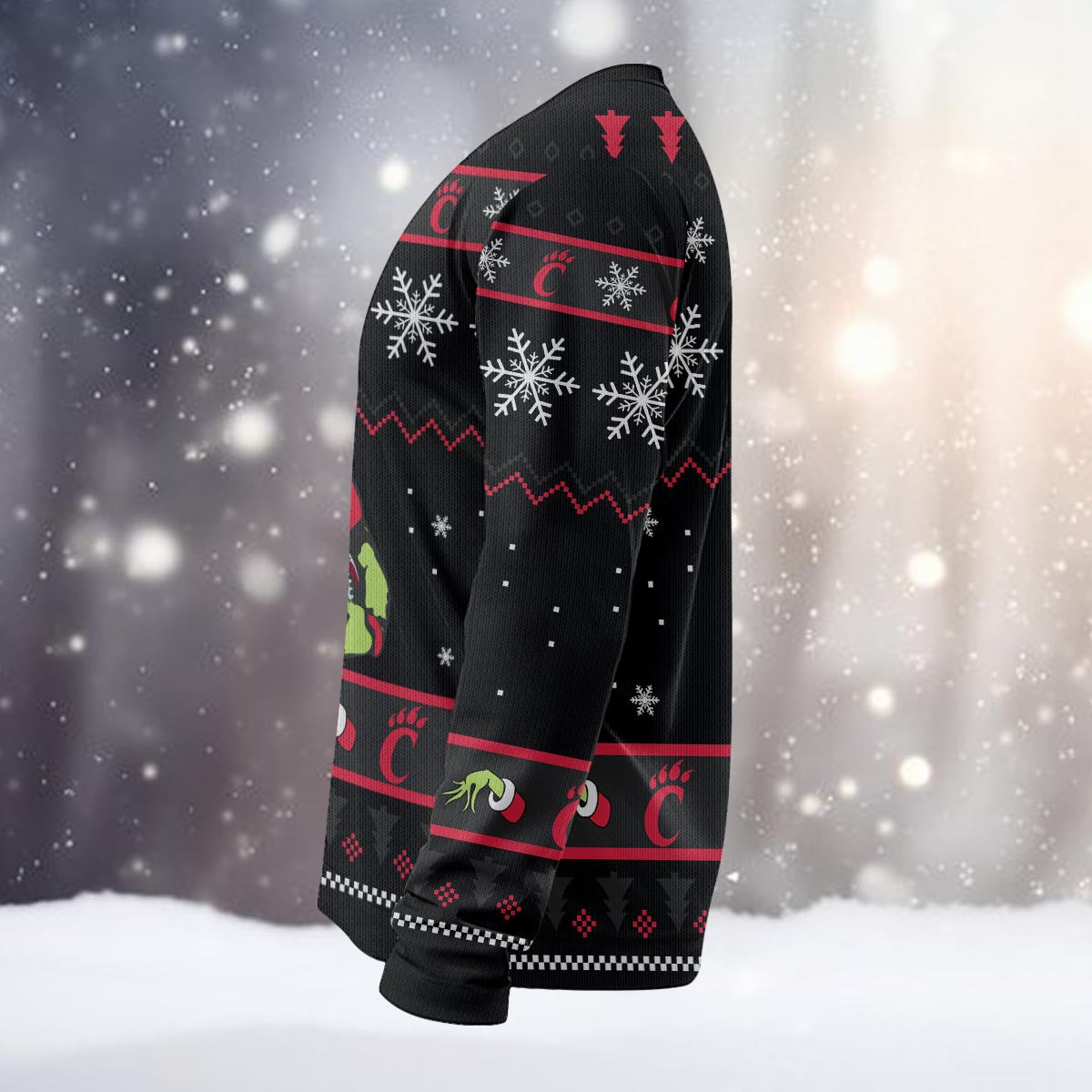 Cincinnati Bearcats Custom Chrismas Ugly Sweater