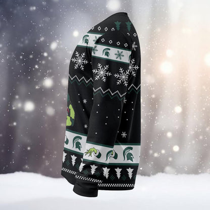 Michigan State Spartans Custom Chrismas Ugly Sweater