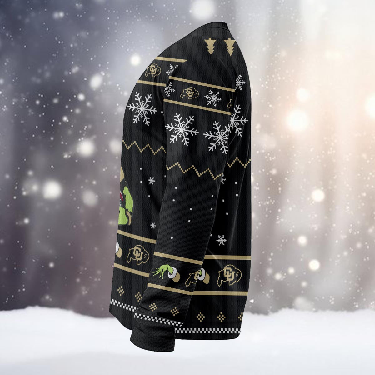 Colorado Buffaloes Custom Chrismas Ugly Sweater