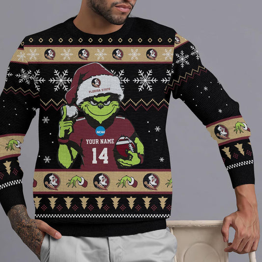 Florida State Seminoles Custom Chrismas Ugly Sweater