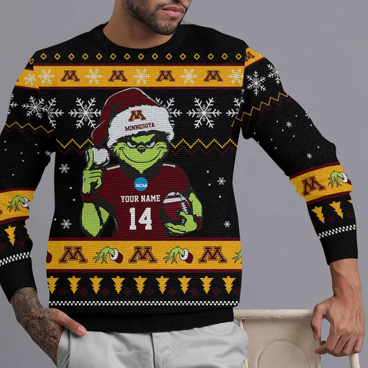 Minnesota Golden Gophers Custom Chrismas Ugly Sweater